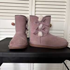 Women's Koolaburra by Ugg purple bow boot